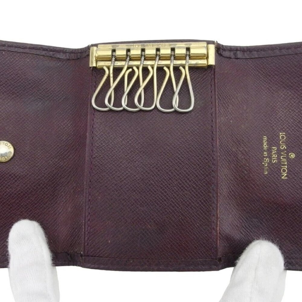 LOUIS VUITTON Key holder Brown purple gold Women M30536 Authentic secondhand - Picture 3 of 7